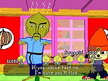PaRappa the Rapper ROM (ISO) Download for Sony Playstation / PSX 